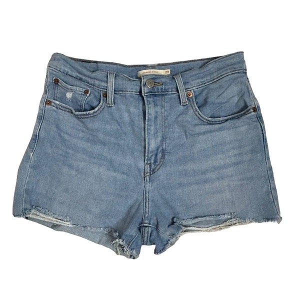 Levi’s High Rise Jean Shorts - Picture 1 of 12